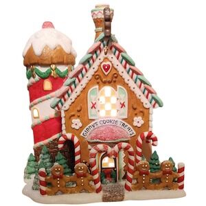 Department 56 Ginny's Cookie Treats North Pole Christmas Village Light Up